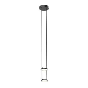 Novel LED Pendant in Black by Kuzco Lighting