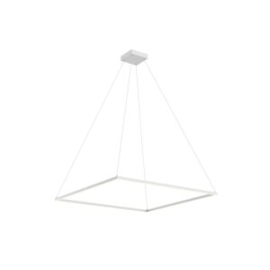 Piazza LED Pendant in White by Kuzco Lighting