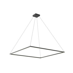 Piazza LED Pendant in Black by Kuzco Lighting