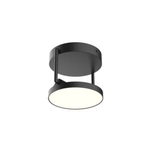 Novel LED Semi Flush Mount in Black by Kuzco Lighting