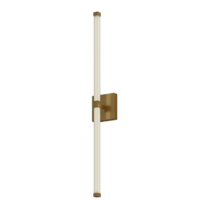 Blade LED Bathroom Bathroom Vanity Lightroom Bathroom Vanity Light in Brushed Gold by Kuzco Lighting