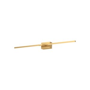 Pandora LED Wall Sconce in Brushed Gold by Kuzco Lighting