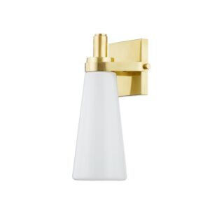 Trude  Wall Sconce in Aged Brass by Hudson Valley