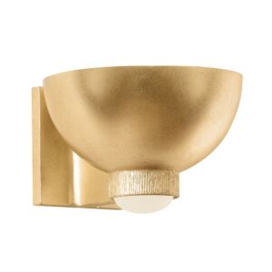 Fairview  Wall Sconce in Vintage Gold Leaf by Hudson Valley