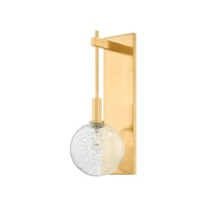 Onteora  Wall Sconce in Aged Brass by Hudson Valley