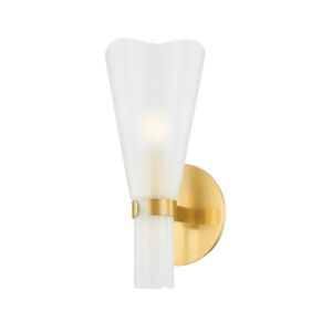 Pine island  Wall Sconce in Aged Brass by Hudson Valley