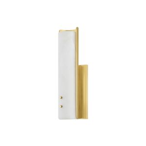 Lucio LED Wall Sconce in Aged Brass by Hudson Valley