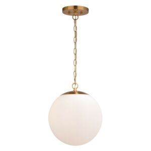 Linden  Pendant in Muted Brass by Vaxcel