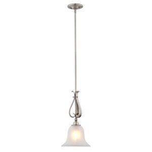 Monrovia  Mini Pendant in Brushed Nickel by Vaxcel