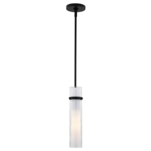 Vilo  Mini Pendant in Matte Black by Vaxcel