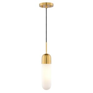 Thalia  Mini Pendant in Antique Gold by Vaxcel