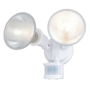 Outdoor Security  Outdoor Motion Sensor Security Flood Light in White by Vaxcel