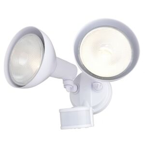 Outdoor Security  Outdoor Motion Sensor Security Flood Light in White by Vaxcel