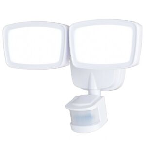 Outdoor Security LED Outdoor Motion Sensor Security Flood Light in White by Vaxcel