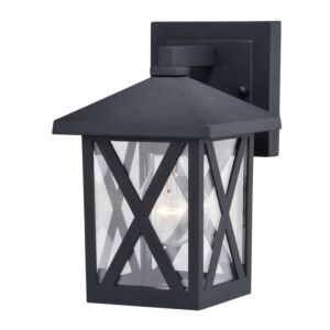 Rockford  Outdoor Wall Mount in Textured Black by Vaxcel