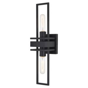 Marquis  Wall Sconce in Matte Black by Vaxcel