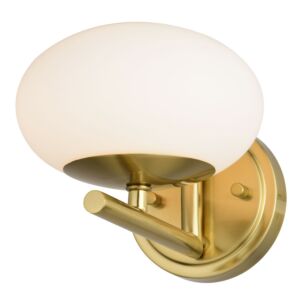 Sloane LED Wall Light in Satin Brass by Vaxcel