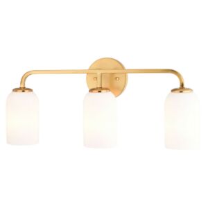 Shelby  Bathroom Vanity Light in Natural Brass by Vaxcel