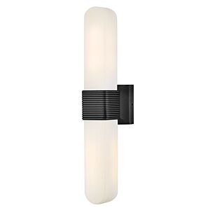 Cotes LED Wall Sconce in Painted Black Oxide by Hinkley