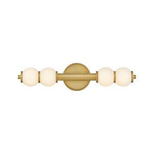 Trigo LED Wall Sconce in Lacquered Brass by Hinkley