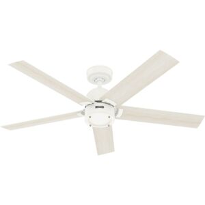 Erling 52"Ceiling Fan in Fresh White by Hunter