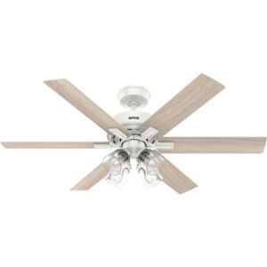 Fonthill 52"Ceiling Fan in Fresh White by Hunter