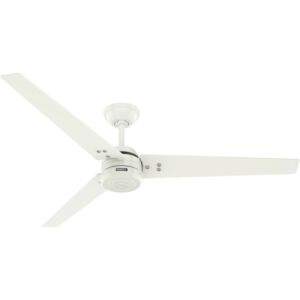 Cassius 60"Ceiling Fan in Fresh White by Hunter