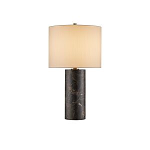 Vespera  Table Lamp in Coffee Brown   Antique Brass by Currey and Company