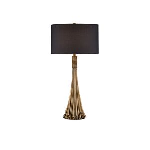 Baroque  Table Lamp in Antique Brass by Currey and Company