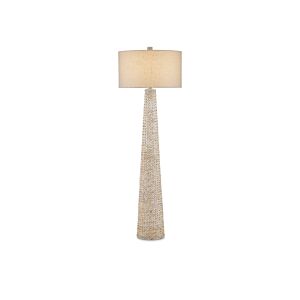 Birdsong  Floor Lamp in Whitewash by Currey and Company