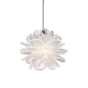 Clarity  Pendant in Natural   Brass by Currey and Company