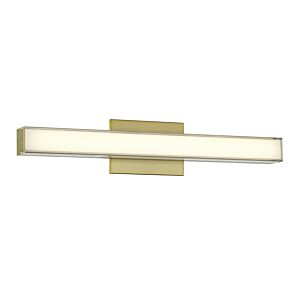 Vantage LED Bathroom Bathroom Vanity Light Bathroom Vanity Light in Ashen Brass by Minka Lavery