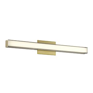 Vantage LED Bathroom Bathroom Vanity Light Bathroom Vanity Light in Ashen Brass by Minka Lavery