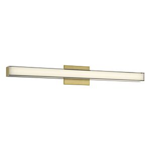 Vantage LED Bathroom Bathroom Vanity Light Bathroom Vanity Light in Ashen Brass by Minka Lavery