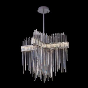 Piovere LED Pendant in Chrome by Allegri