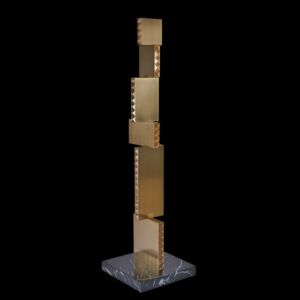 Franco LED Floor Lamp in Winter Brass by Allegri