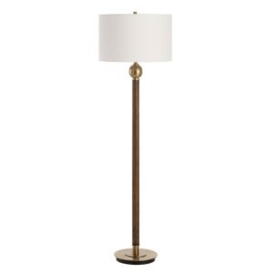 Keros  Floor Lamp in Dark Oak Wood by Uttermost