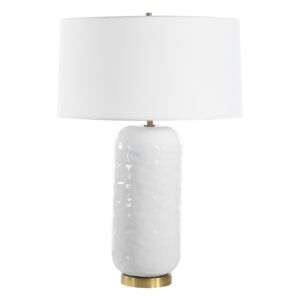 Iona  Table Lamp in Brushed Brass by Uttermost