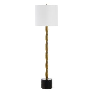 Ezra  Buffet Lamp in Antique Brass by Uttermost