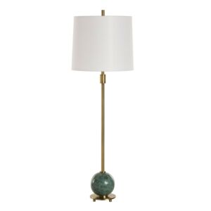 Bledel  Buffet Lamp in Brushed Brass by Uttermost