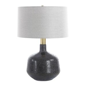 Flanagan  Table Lamp in Brushed Plated Brass by Uttermost