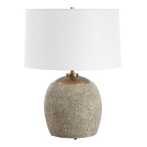 Raylan  Table Lamp in Antique Brass by Uttermost