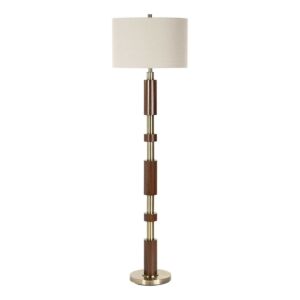 Stacked  Floor Lamp in Brass by Uttermost