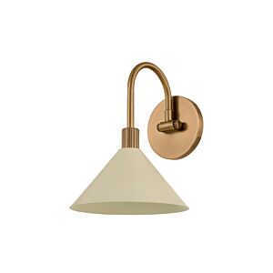 Jovani  Bathroom Vanity Light in Patina Brass And Soft Sand by Troy Lighting