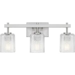 Brenthouse  Bathroom Vanity Light in Brushed Nickel by Quoizel