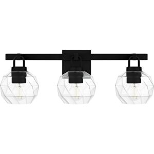 Celina  Bathroom Vanity Light in Matte Black by Quoizel