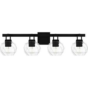 Celina  Bathroom Vanity Light in Matte Black by Quoizel