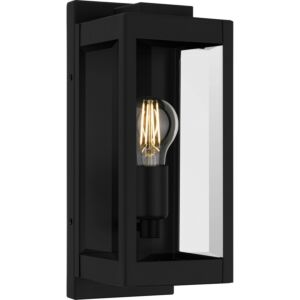 Eastover  Outdoor Wall Lantern in Earth Black by Quoizel