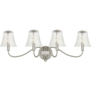 McKinney  Bathroom Vanity Light in Brushed Nickel by Quoizel