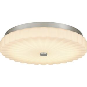 Cherbury LED Flush Mount in Brushed Nickel by Quoizel